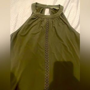 White House black market sleeveless blouse